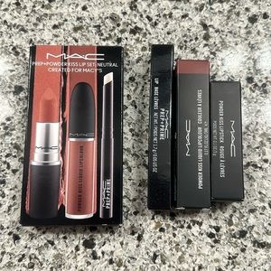 MAC Prep+Powder Kiss Lip Set